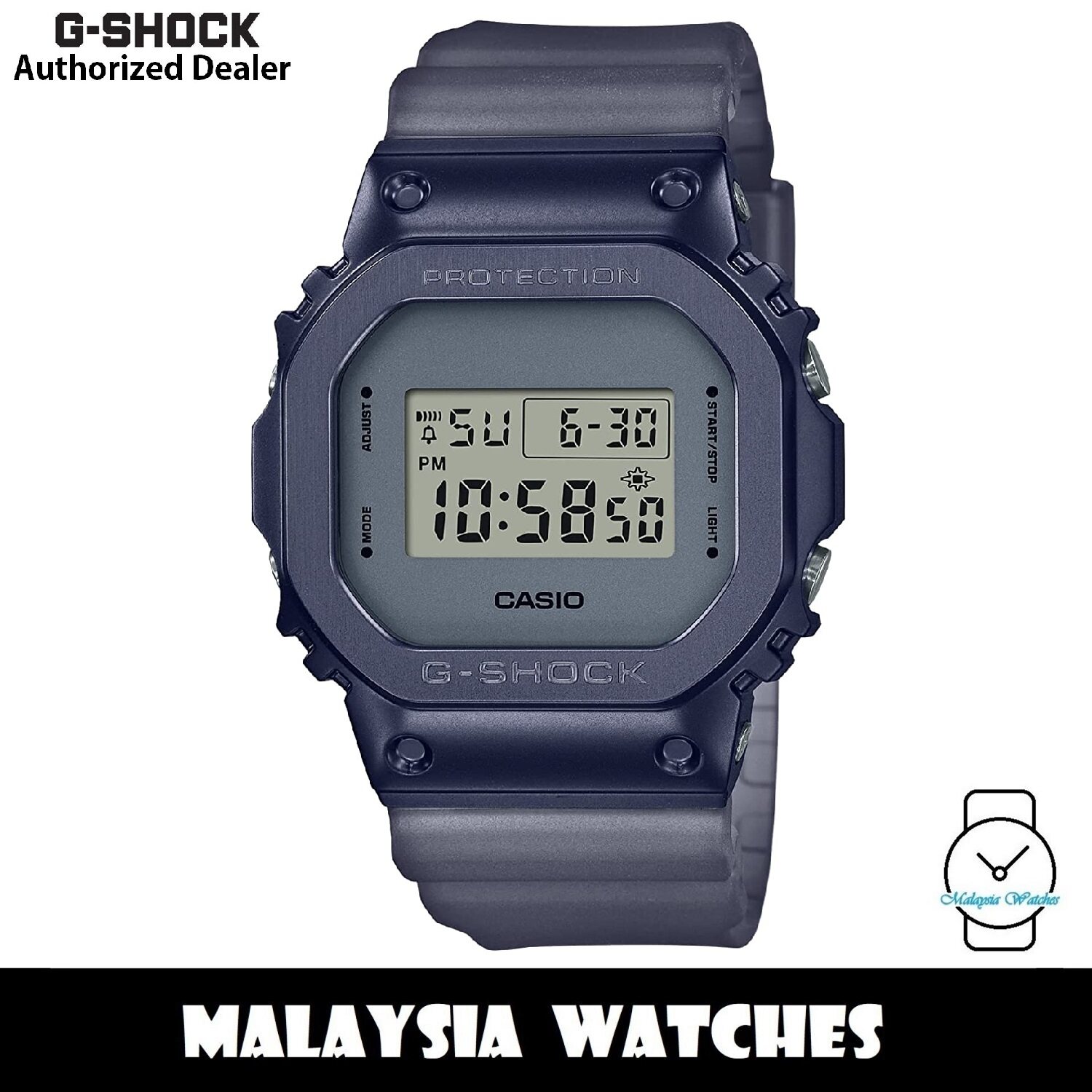 OFFICIAL WARRANTY) Casio G-Shock GM-5600MF-2 Midnight Fog