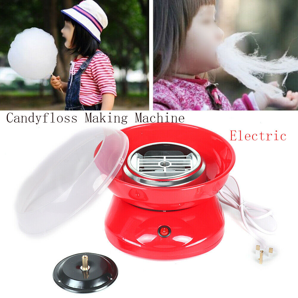 EKDWET เครื่องทำความร้อนขายดีพิเศษ Home Party ของขวัญเด็กวัน Marshmallow เครื่องขนมสายไหม Maker Candyfloss ทำเครื่องลูกอมผ้าฝ้ายเครื่อง