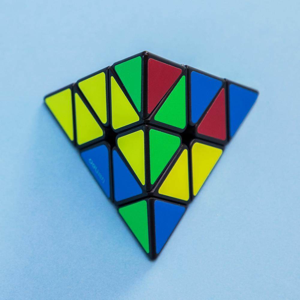 Deli Mini Special-shaped Triangle Pyramid Education Rubik's Cube Third ...