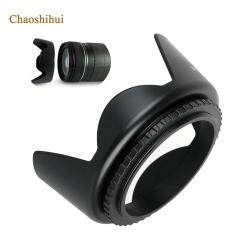 Mũ Trùm Ống Kính Cánh Hoa Chaoshihui 55Mm, Mũ Trùm Ống Kính Máy Ảnh DSLR Chuyên Nghiệp, Dùng Cho Canon/ Nikon/ Sony/ Pentax/ Olympus/ Sigma/ Tamron, Bảo Vệ Ống Kính