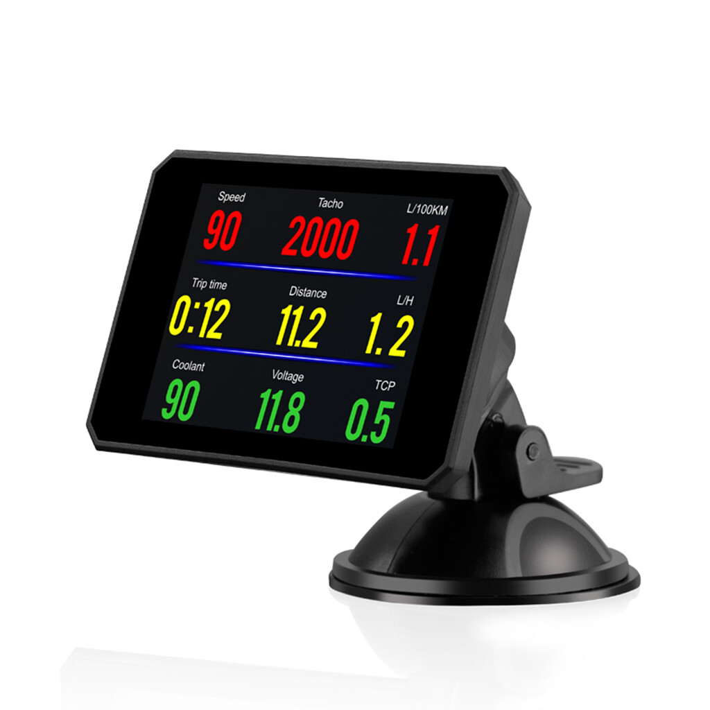 CCGOOD P16 OBD Hud Head Up Digital Car Speed On-Board Computer OBD2 Speedometer