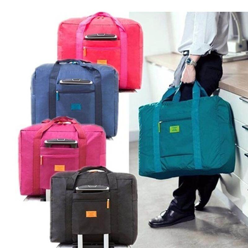 Folding portable travel bag nylon waterproof travel bag large capacity portable luggage bag