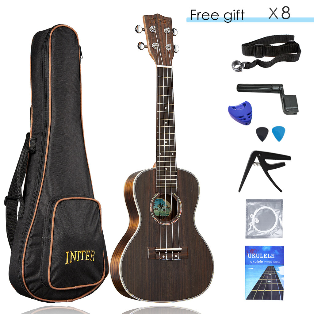 INITER Ukulele ukelele guitar 21/23/26 Inch High Quality rosewood Ready ...