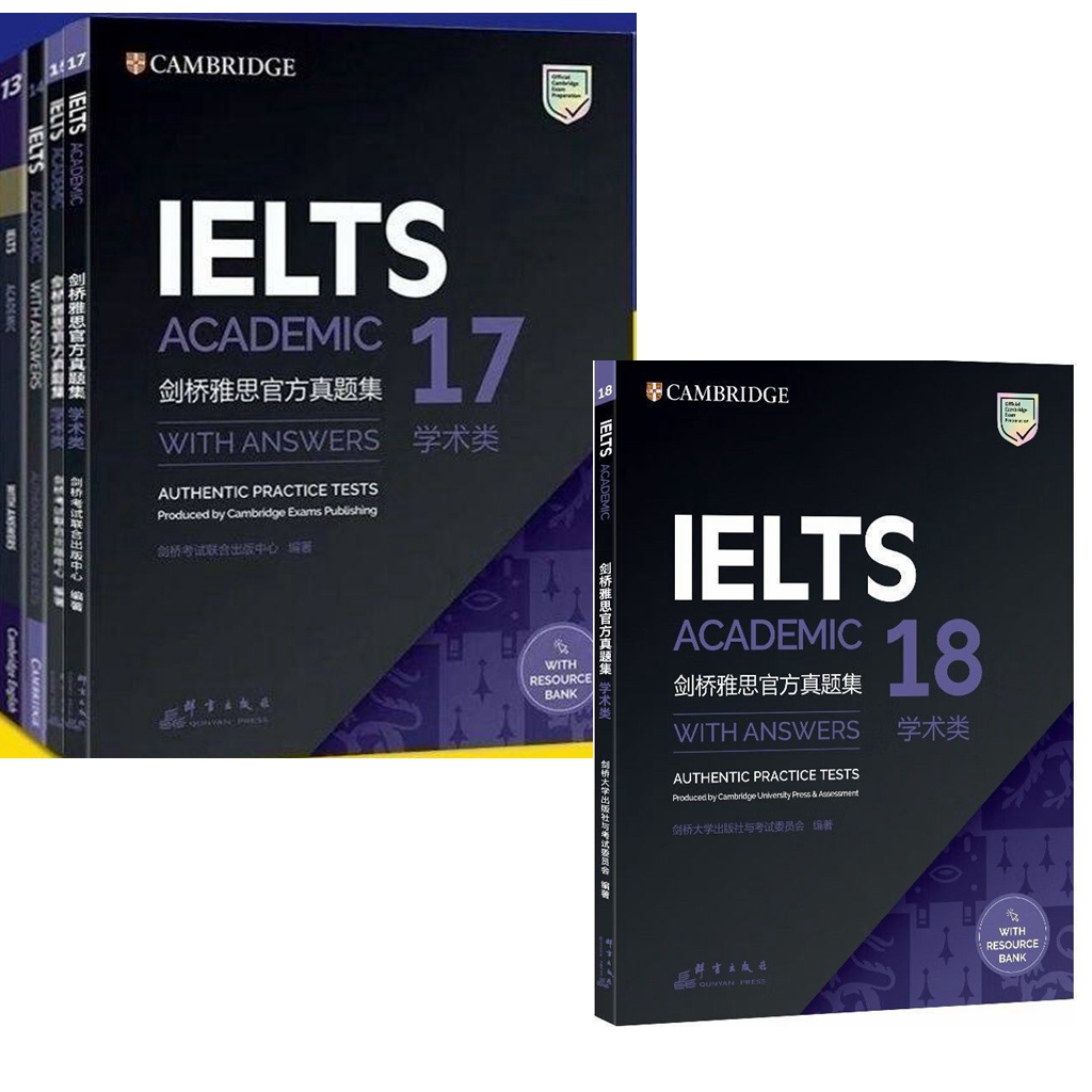Cambridge IELTS Academic with Answer and Audio 4-20 | Lazada Singapore