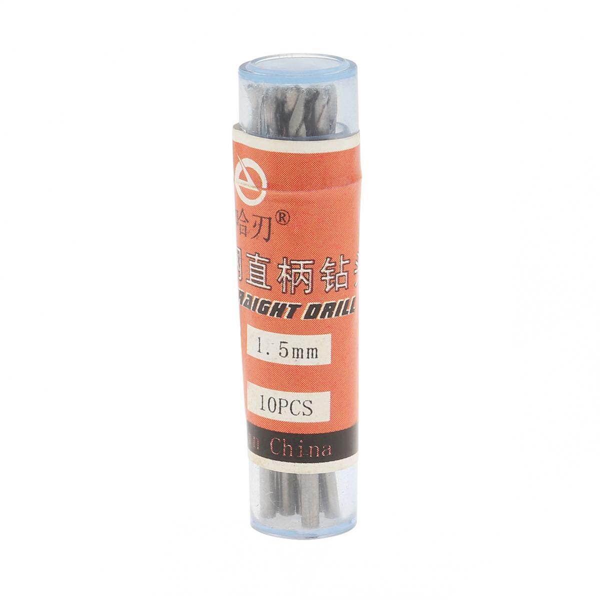 1.5mm 10pcs chuôi thẳng HSS tay mũi khoan xoắn nhỏ bé dụng cụ khoan Micro khoan gia công gỗ