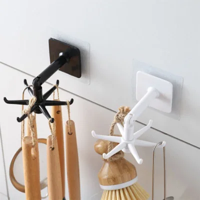 kitchen hook organizer bathroom hanger wall dish drying rack holder for lid cooking accessories Cupboard storage Cabinet shelf