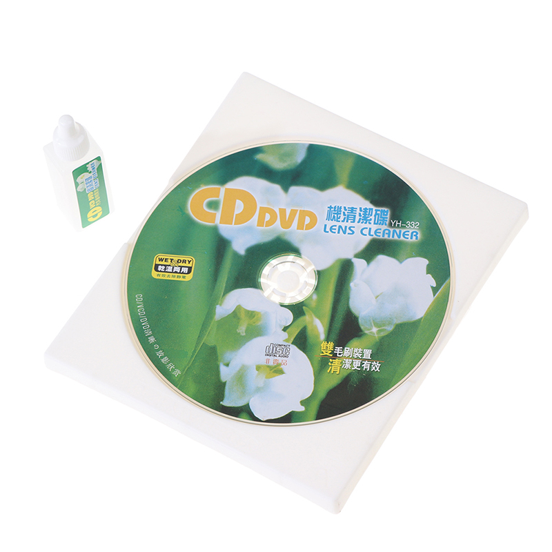 [Energetic] CD VCD DVD Player Lens Cleaner Dust Dirt Removal Cleaning Fluids Disc Restor