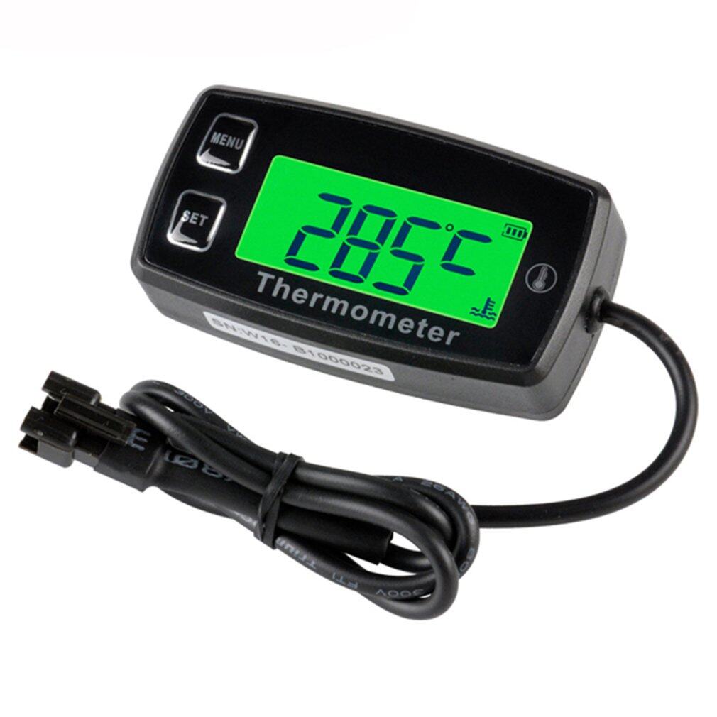 [ราคาต่ำสุด] tm003a Digital -20 + 300 อุณหภูมิองศาเซลเซียสtheomometer TEMP METERสำหรับรถจักรยานยนต์