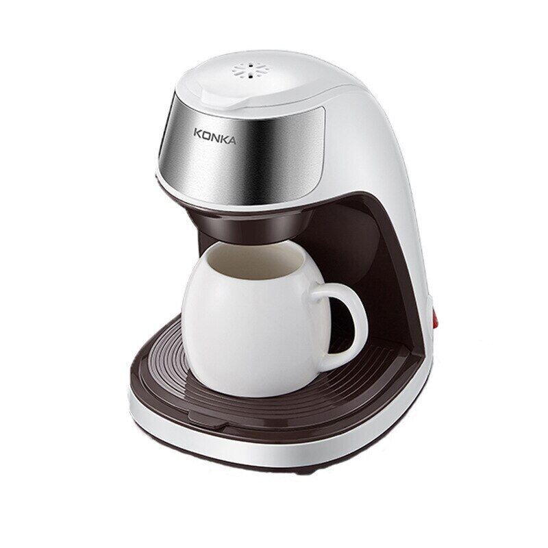 220V/0.3L/450W Automatic Coffee Machine Drip Coffee Maker Portable For Office Home Kitchen Tea Coffee Machine Small Appliances