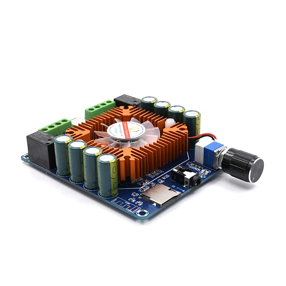 DM Bảng Mạch Khuếch Đại Công Suất Kỹ Thuật Số Bluetooth Cải Tiến Âm Thanh Xe Hơi 50W * 4