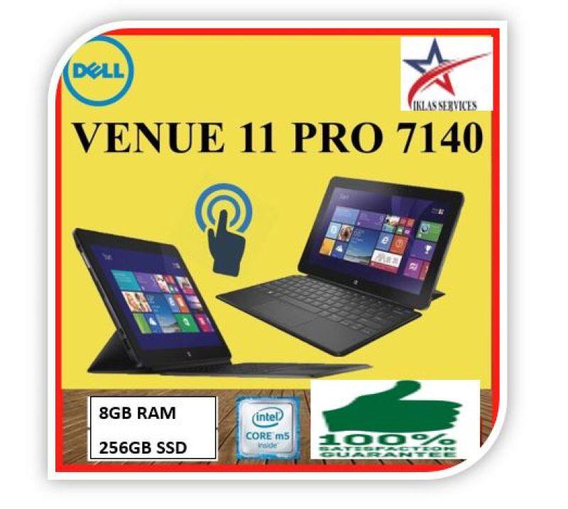 Dell Venue 11 Pro 7140 10.8 M-5Y71 1.20 Ghz 8GB 256GB SSD Windows 10 Pro/ TOUCH SCREEN Malaysia