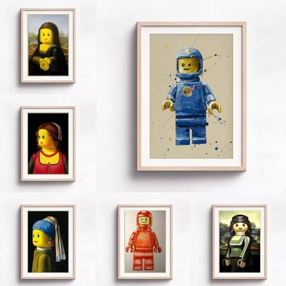 LEGO HARRY POTTER TOYS CHILDREN KIDS FUN GIANT ART POSTER PRINT  WA478