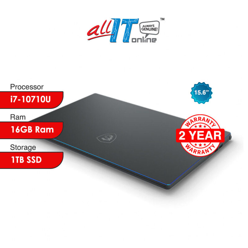 MSI Prestige 15 A10SC-415 15.6 Carbon Gray (i7-10710U/16GB/1TB SSD/GTX1650/W10H) Malaysia