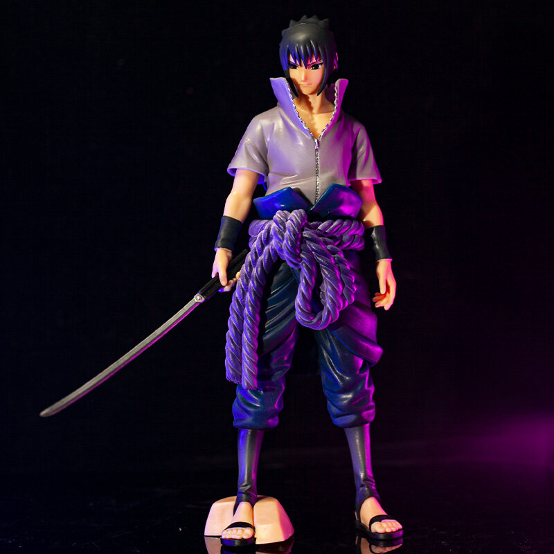 Naruto Adult Curse Print Sasuke Uchiha Sasuke Curse Print Boxed Model Ornament