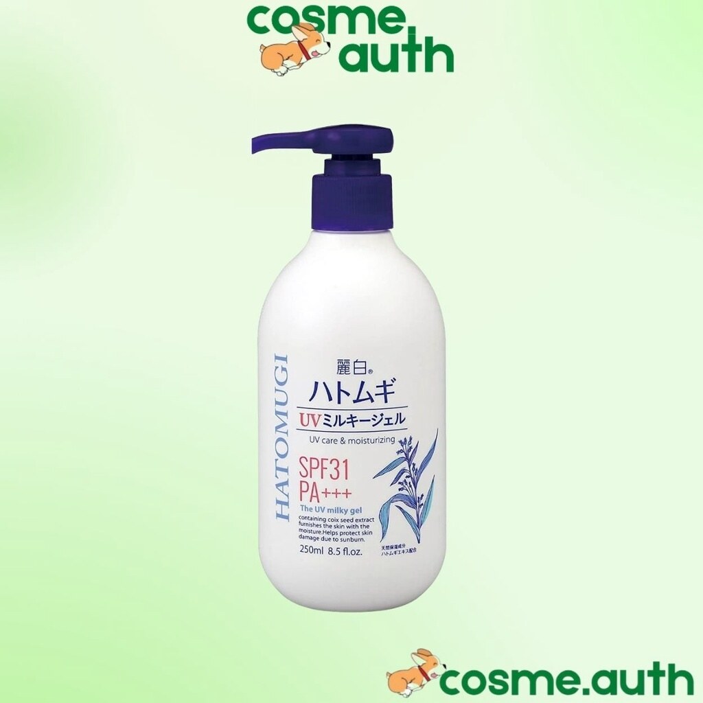 Hatomugi uv care moisturizing pf31 spf50 pa sunscreen whitening body