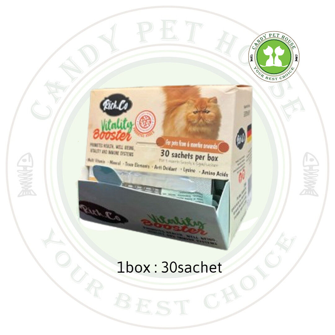 Rich.Co Cat Vitality Booster Multi Vitamin Sachet for Dogs & Cats