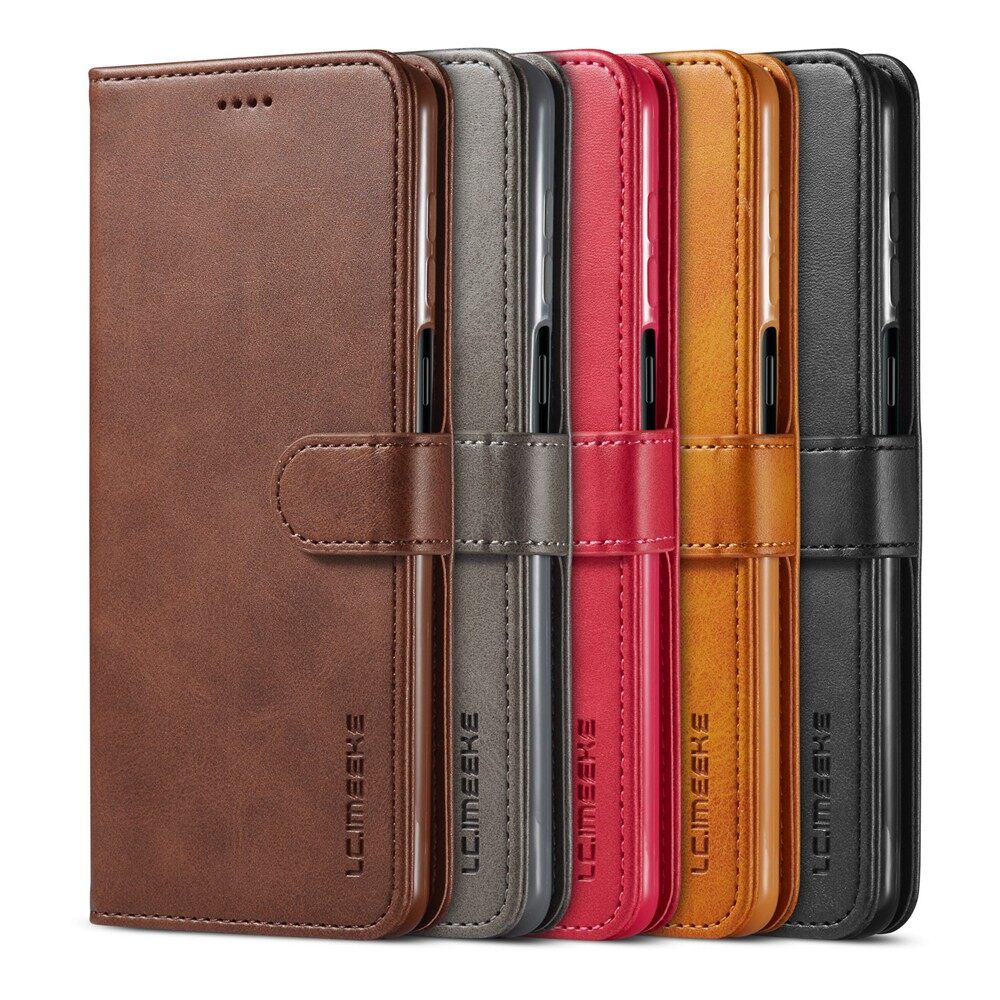 Dành Cho Xiaomi Redmi Note 9S/Redmi Note 9 Pro/Redmi Note 9 Pro Max Ví Lật Retro Từ Tính Bao Da Điện Thoại Túi Có Khe Đựng Thẻ Đứng