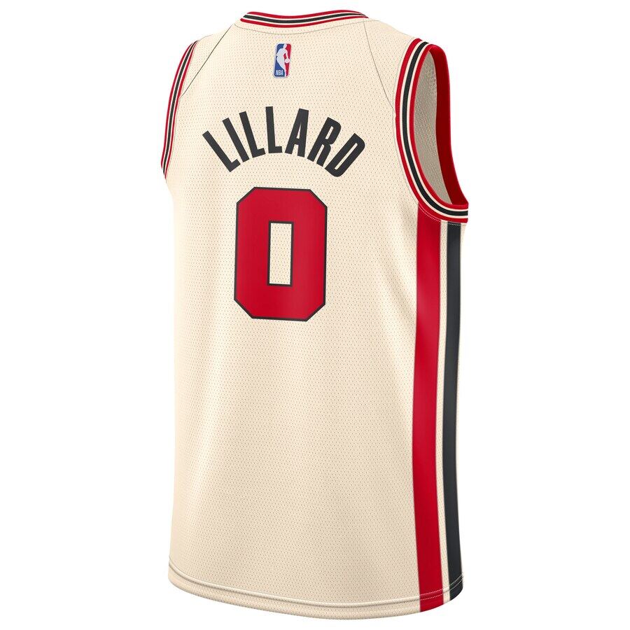 lillard throwback jersey