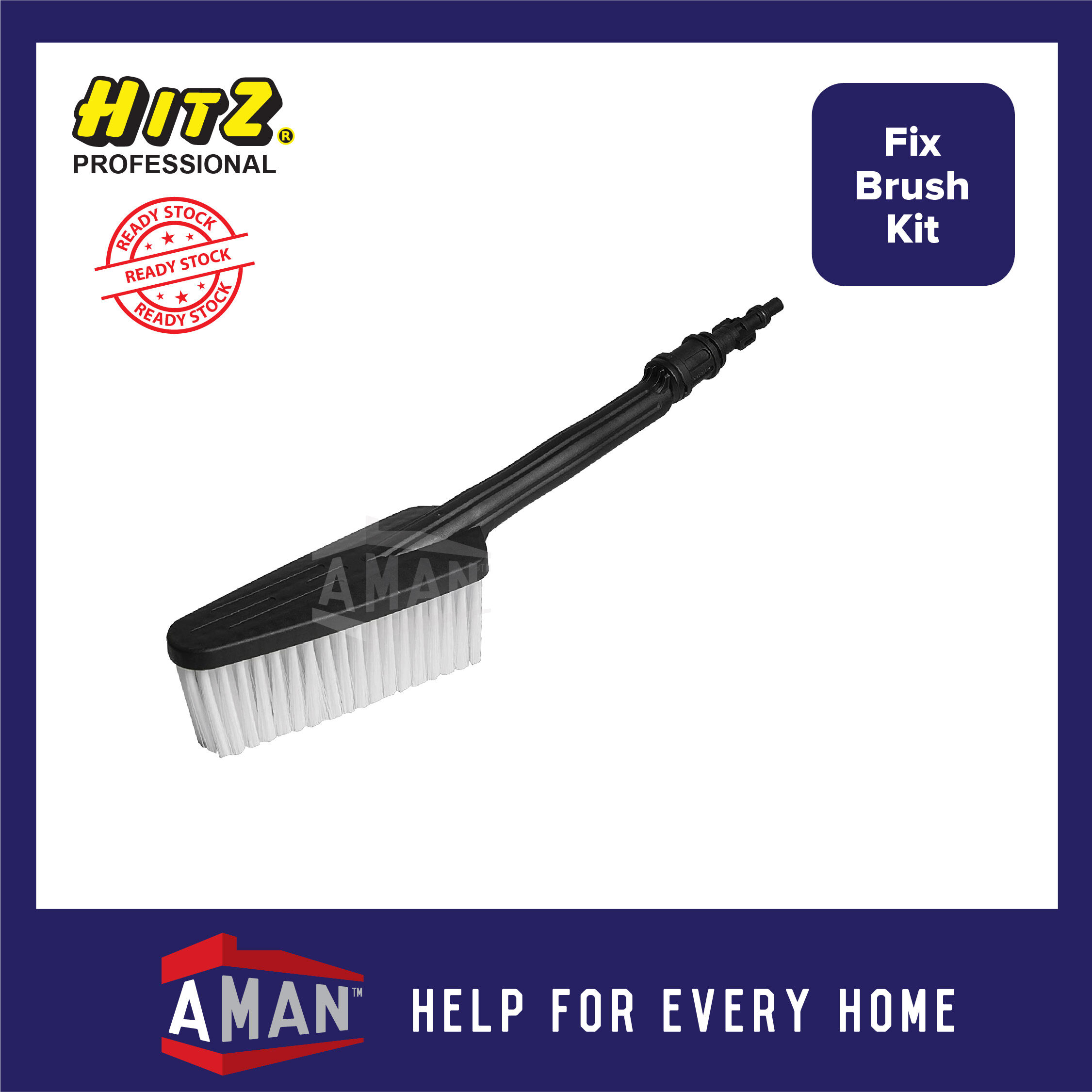HITZ Pressure Cleaner Rotary Brush Fix Brush 100 Original Water Jet