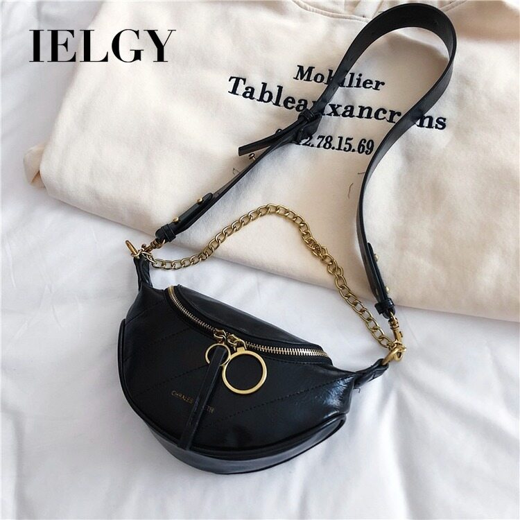 IELGY fashion bag women diagonal all-match one-shoulder messenger bag
