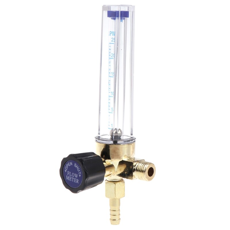 Đồng Hồ Điều Chỉnh Khí 1/4PT Đồng Hồ Đo Lưu Lượng Argon/CO2 Mig Tig Phụ Kiện Hàn Tương Thích Với Máy Hàn Bền
