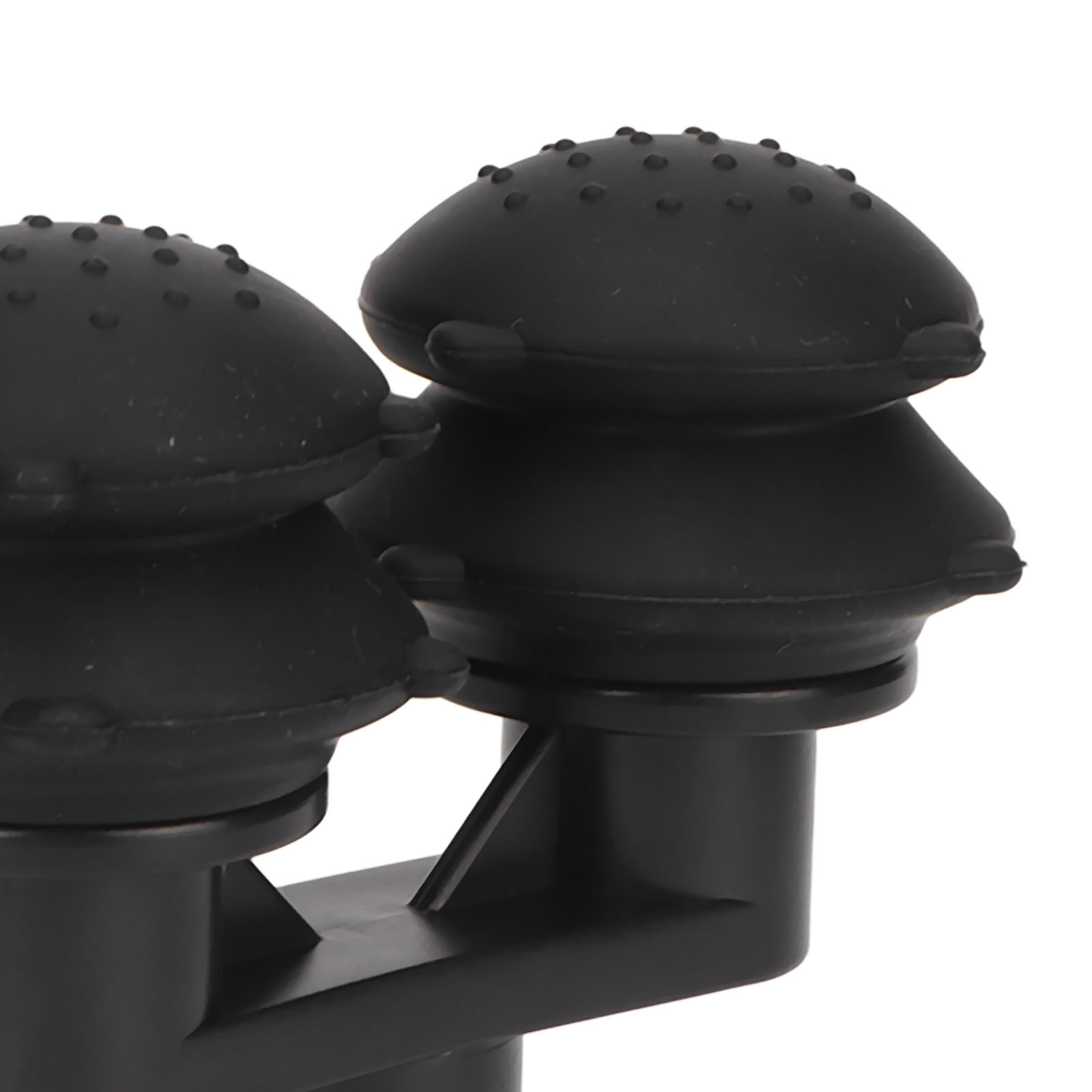 Massager Replacement Head Black Silicone Massage Attachment Head for Daily