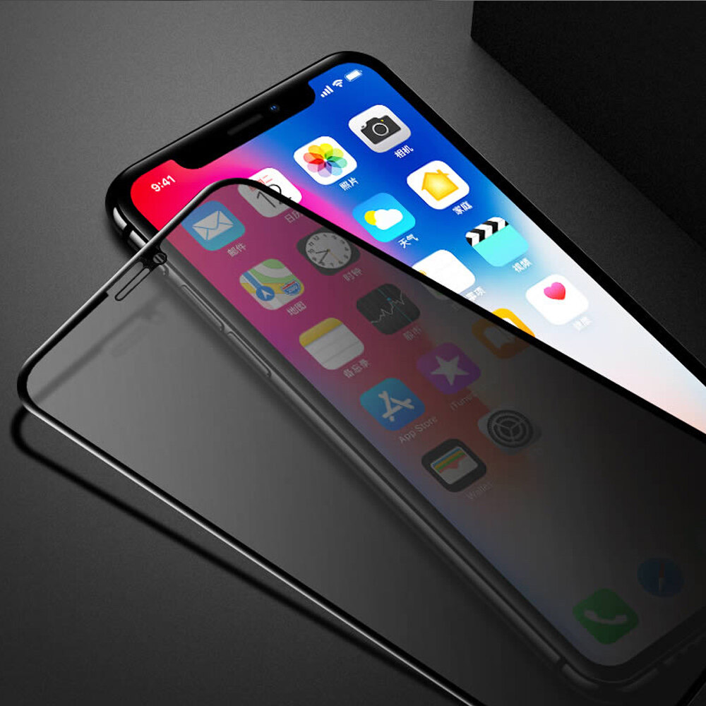 UCUC（2pcs）For Apple iPhone 13 13 Pro Max Mini iPhone 14 pro max 14 plus 12 12Mini iPhone 12 pro 12 pro max iPhone XS XR XS MAX iPhone 11 Pro Max 11 11 Pro Full Cover Private Screen Privacy Anti Peeping Phone Tempered Glass Protector