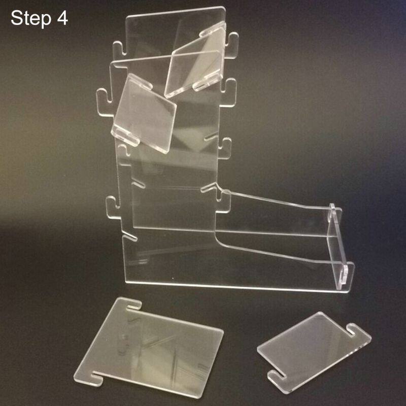 DND Acrylic Transparent Dice Tower DIY Board Game RPG Rolling Tower MTG Games