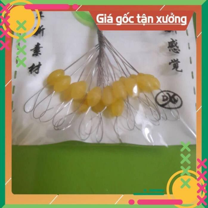Túi hạt chặn phao câu cá loại 20 hạt