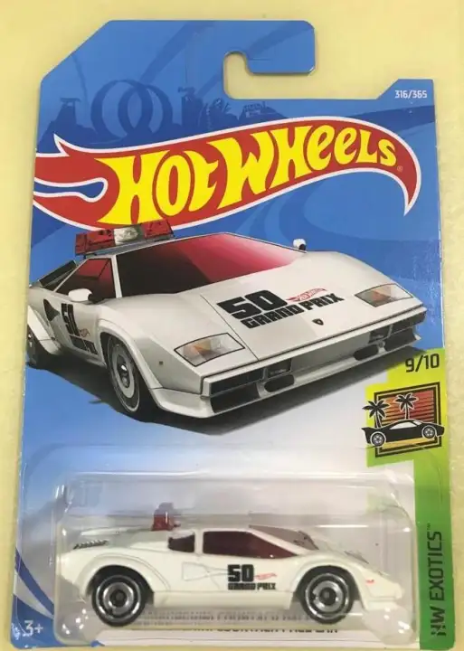 lamborghini countach pace car hot wheels