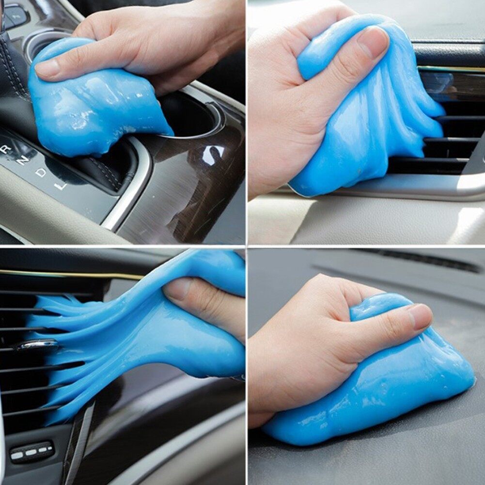 Car Cleaning Soft Glue Multi-function Car Air Conditioner Outlet Cleaning Tool