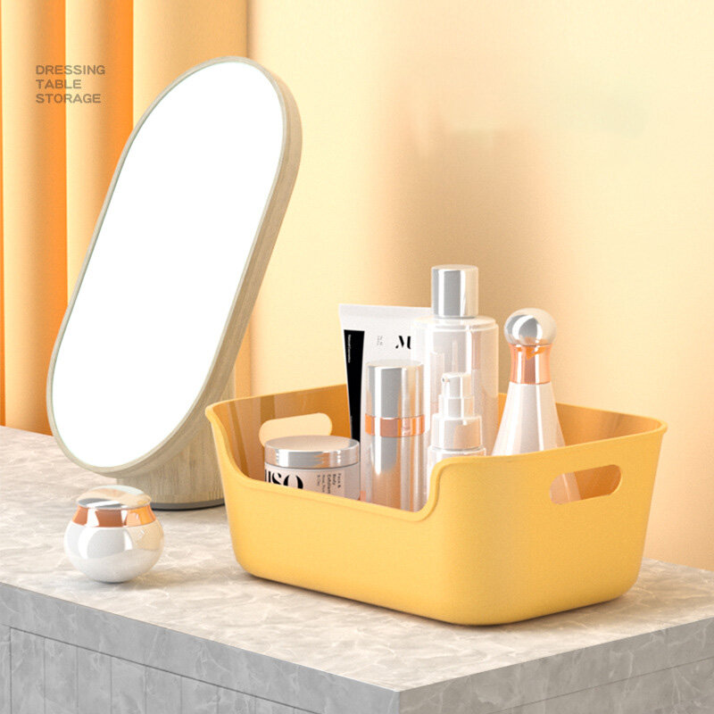 KS Sundry storage box Desktop box Cosmetic lipstick Kitchen storage box Dormitory snack storage basket