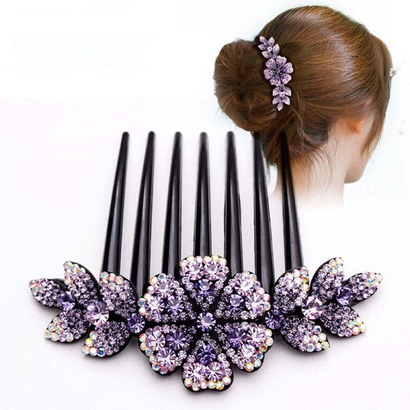 1 * Nữ Hoa Barrettes Phụ Kiện Tóc Trượt Kẹp Tóc Kẹp Tóc Tóc Chân