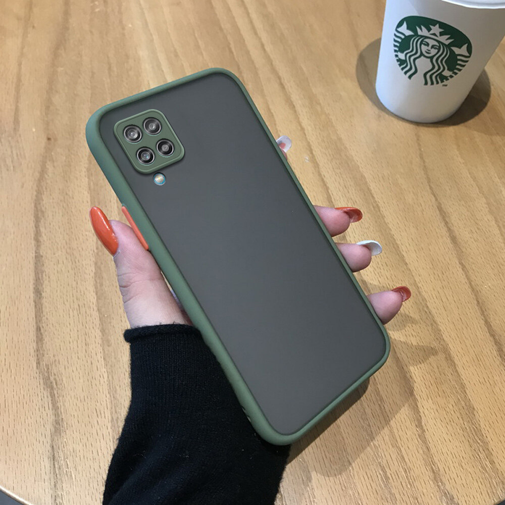 Casing Case For Samsung Galaxy A12 5G A04 Case Transparent Back Case lens Camera Protector Soft Silicone Edge Full Cover Phone Cases Hard Casing For Girls For Boys