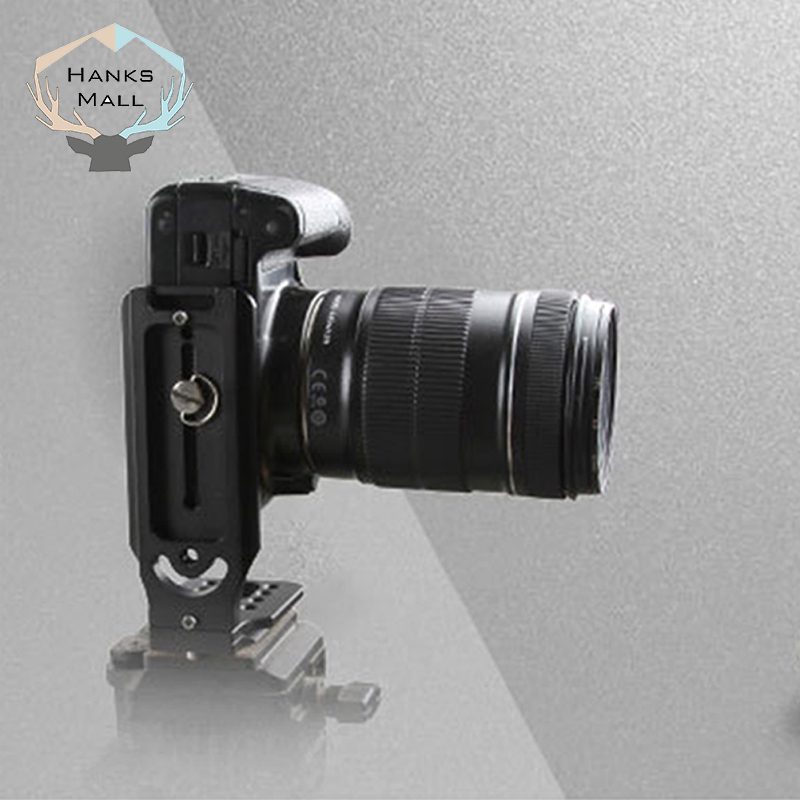 HK Universal L-shaped Bracket Shooting Quick Release Plate Stabilizer Tripod Stand Accessories For Dslr Point Camera