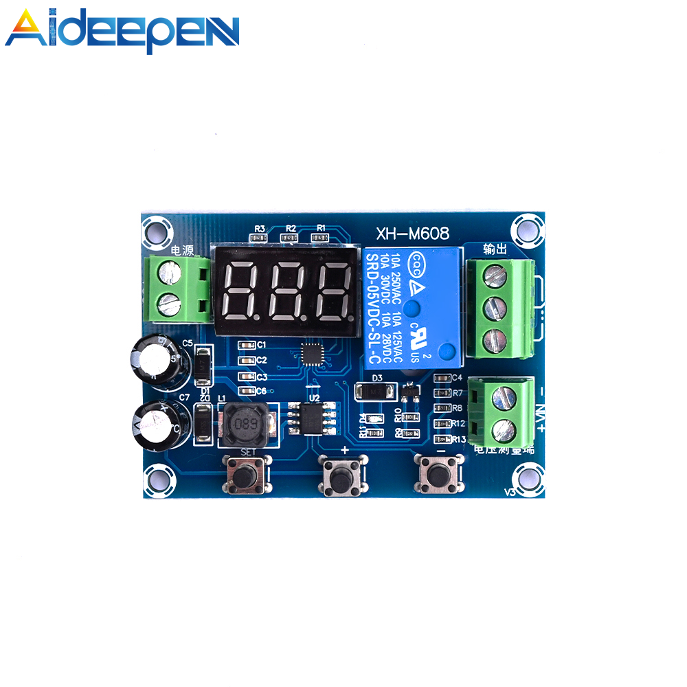 Aideepen XH-M608 B-attery Charging and Discharging Module Undervoltage Overvoltage Protection Timing Charging and Discharging Module