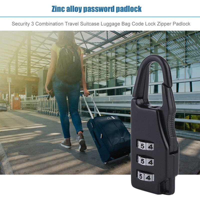 KIPRUN Khóa Mã Số Mini Ổ Khóa Kết Hợp Khóa An Toàn Du Lịch An Toàn Cho Khóa Hành Lý Ổ Khóa Phòng Tập Thể Dục