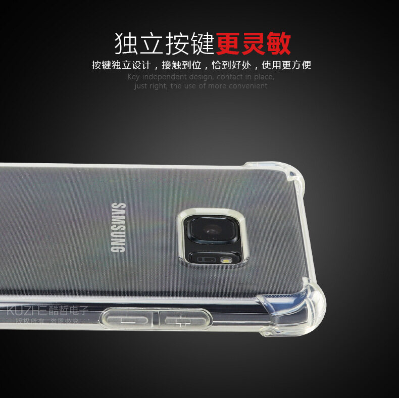 Ốp Điện Thoại, Dành Cho Samsung Galaxy Note FE/Phiên Bản Quạt Note 7 Ốp Silicon Trong Suốt Chống Sốc Ốp Chống Sốc TPU Mềm Trong Suốt