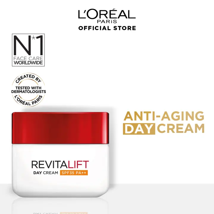 testimoni loreal revitalift day cream