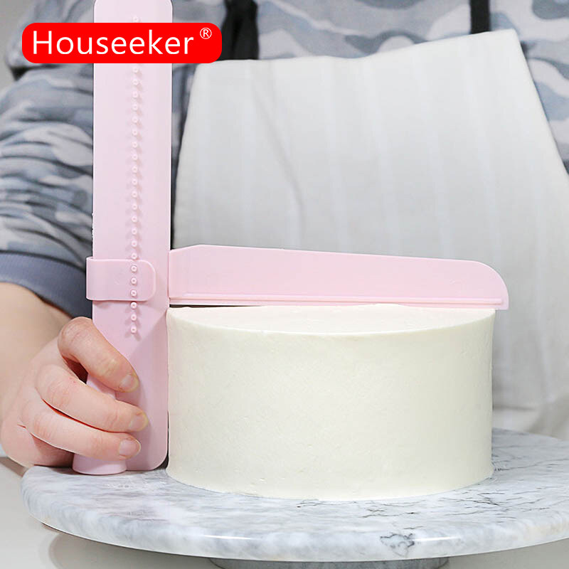 Houseeker Dụng Cụ Nạo Bánh Kem Có Thể Điều Chỉnh Tự Làm Dụng Cụ Trang Trí Dụng Cụ Làm Bánh Phụ Kiện Làm Bánh Nhà Bếp
