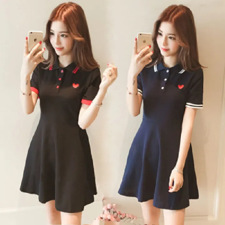 collared polo dress