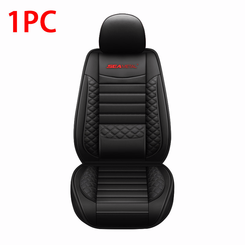 SEAMETAL PU Leather Car Seat Cover Protector Seat Pad Car Accessories for Toyota Honda Ford Mazda Hyundai