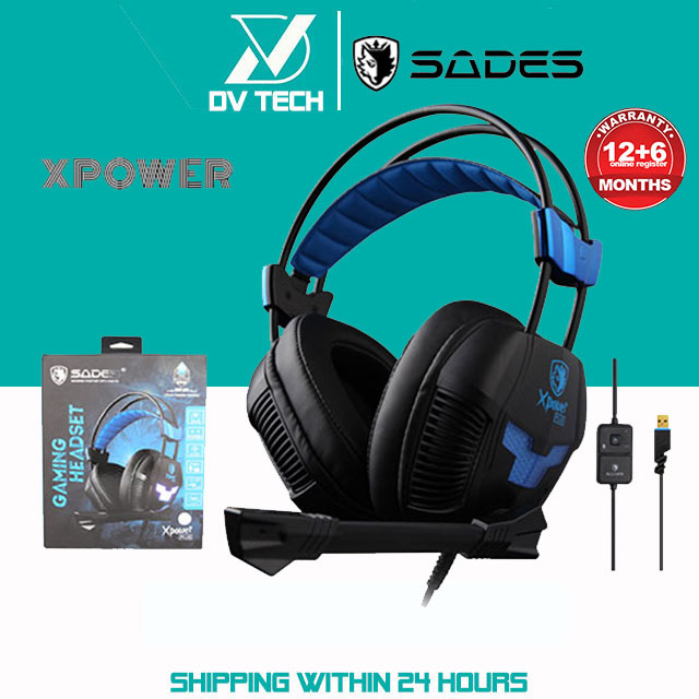 Sades Gaming Xpower Plus Rgb Vibration 