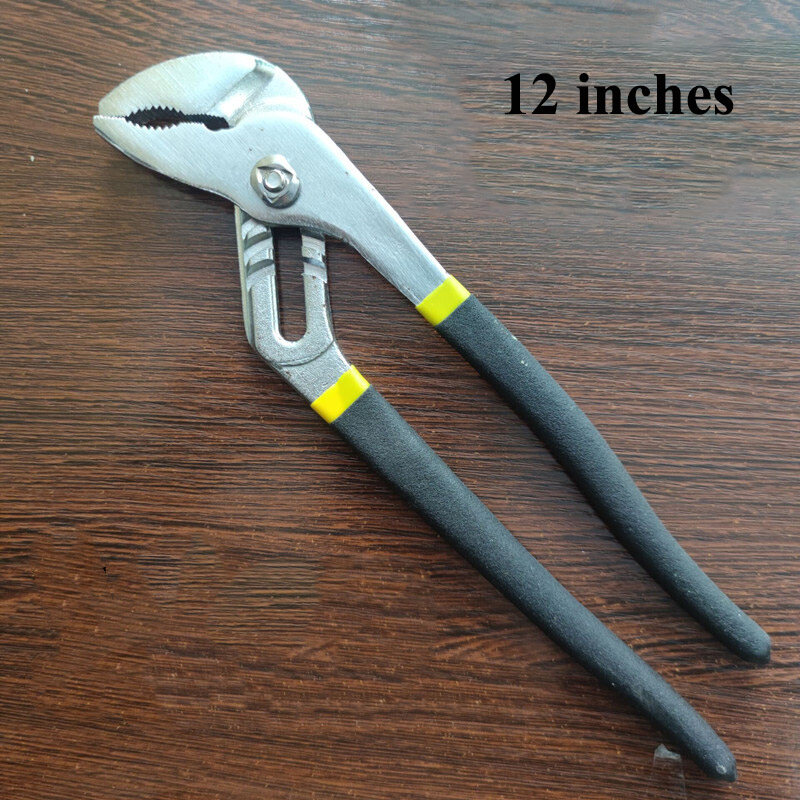 Round mouth 8 inch 10 inch 12 inch water pump pliers Water pipe pliers Auto repair tool pipe pliers movable pliers