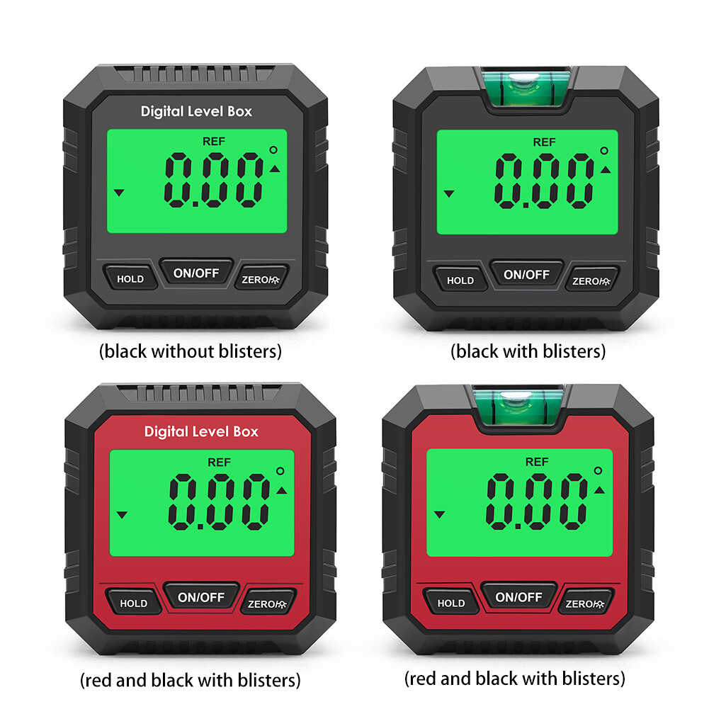 Portable Angle Protractor Magnet Bevel 90 Degree Digital Inclinometer Level Meter Tester