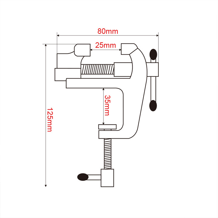 Eto Kẹp Mạch Mini - Loại Kẹp Bàn