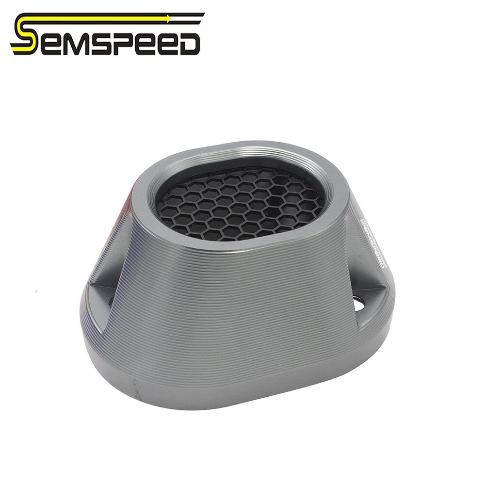 Semspeed motorcycle exhaust tail cover muffler tube cap for honda pcx 160 125 2021 2022 2023