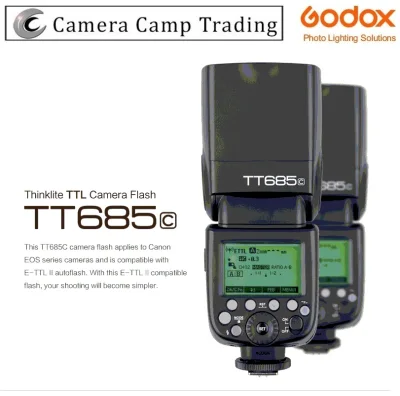 Godox TT685 Thinklite TTL Camera Flash - compatible with Camera Canon Nikon Fujifilm Sony