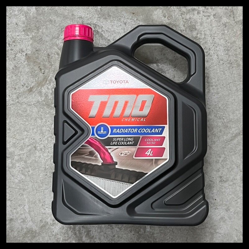 TOYOTA TMO CHEMICAL RADIATOR COOLANT PINK SUPER LONG LIFE COOLANT 4L ...