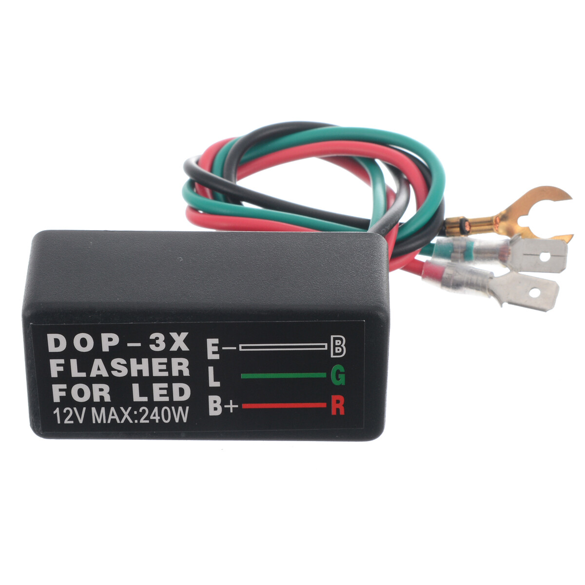 BOKALI ​3Pin 12V Universal Motorcycle LED Turn Signal Light Blinker Flasher Relay